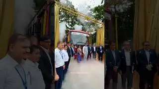 NEW TATA BUS GSRTC 🚍❤️ @kailas_patel_7112 #trending #bus #gsrtc #new #viral