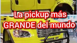 Freightliner M2 doble cabina | de las pickup más grandes del mundo