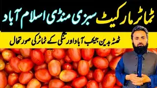 Tomato Update | Tomato Auction | 8 January 2026 | Sabzi Mandi Islamabad Today 
