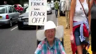 Nana Frack says Frack Off