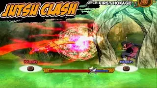 ALL JUTSU CLASHES NARUTO SUN5