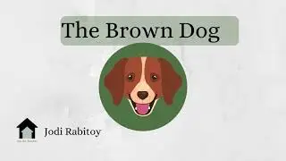Children's Book:  The Brown Dog