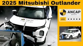 Mitsubishi Outlander 2025 года: 5-звездочная система безопасности ANCAP стала еще умнее