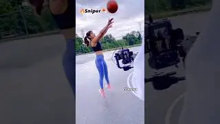 🔥Sniper or Wifey💍❤️🧿#fitsamra #sniper #wife #indiangirl #basketball #cardio #shorts #ytshorts #fy