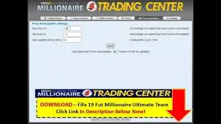 Fifa 19 Fut Millionaire Trading Center - Fifa 14 | Ultimate Team Millionaire Trading Center