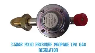 3.5bar Fixed Pressure Propane LPG Gas Regulator