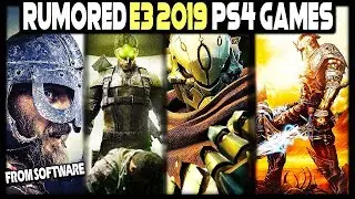 TOP 8 HUGE RUMORED PS4 GAMES AT E3 2019!