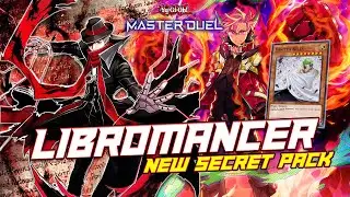 Master Duel - LIBROMANCER deck combo with new update Secret Pack - Lock Special Summon and Negate.