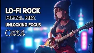 Unlocking Focus: Lo-Fi Rock for Deep Work 🤘 | Lo-Fi Rock Metal Mix #61🎸⚡