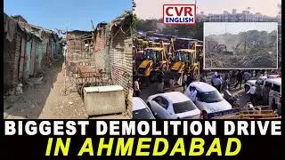 Biggest Demolition Drive In Ahmedabad&rsquo;s Chandola Lake Area, Known For Bangladeshi Illegal Immigrants