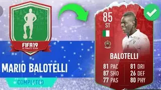 FUTMAS MARIO BALOTELLI SBC UNDER 58K CHEAPEST SOLUTION // FIFA 19