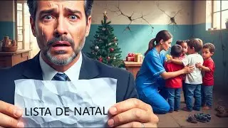 EMPRESÁRIO ACHOU LISTA DE NATAL DA FAXINEIRA NO LIXO DO ORFANATO E NÃO ACREDITOU NO QUE LEU