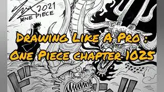 Drawing Like A Pro : One Piece chapter 1025