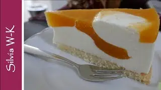 Wirbeltorte mit Mango / Mango-Torte / Torte mit schöner flexibler Innenstruktur - einfach
