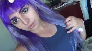 PURPLE HAIR LA RICH DIRECTIONS VIOLET HAIR DYE ;3