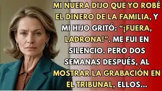 Mi nuera dijo que yo robé el dinero de la familia, y mi hijo gritó： ＂¡Sal de la casa!＂ Así que y