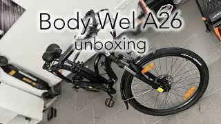Body Wel A26 - takové dámské e-kolo 🚲. Unboxing 📦.