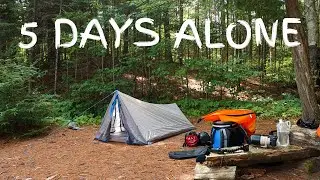 Journey to Burnt Island | 5 Days Solo in Algonquin - THE BIG TROUT LOOP
