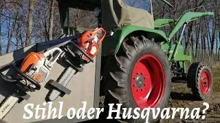 Husqvarna 550 XP Mark II oder Stihl MS 261 C-M