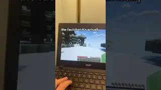 Minecraft с шейдерами на Chromebook 2017 года #pc #tech #techtok #gaming