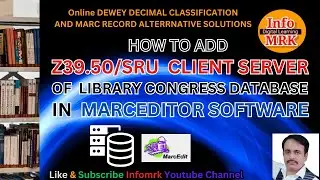 How to Add Z39.50/SRU Client Server for Library of Congress Practical Guide #infomrk #z39.50