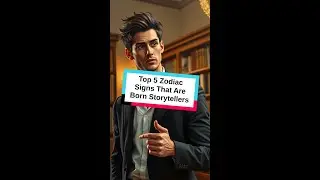 Top 5 Zodiac Signs That Are Born Storytellers # #shorts