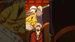 SANJI CARREGANDO O LAW E ZORO &Eacute; MUITO BOM 🤣 One Piece #shorts