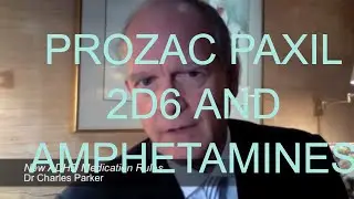Prozac, Paxil & Drug Interactions With Amphetamines for ADHD - Dr. Charles Parker