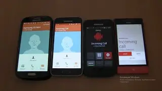 Incoming+Outgoing call at the Same Time htc 8s+Samsung S4 cover+S1+S5 mini