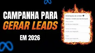 Tr&aacute;fego Pago para Gerar LEADS em 2026 - Campanha de formul&aacute;rio Meta Ads
