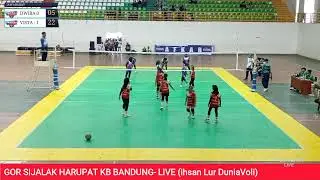 LIVE KEJURKAB VOLI BANDUNG ANTARA CLUB | DWIBA🆚VISTA PASS | GOR SIJALAK HARUPAT JAWABARAT