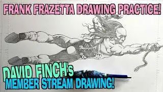 David Finch Teaches Us About Frazetta! That's What I Learned...