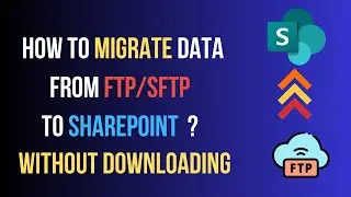 🚀 Transfer Files from FTP to SharePoint Online &mdash; No Download, Just Click and Go