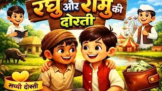 रामू और रघु  |  Hindi Kahani | #moralstory #kahaniya #hindikahanian @StoryToonssse