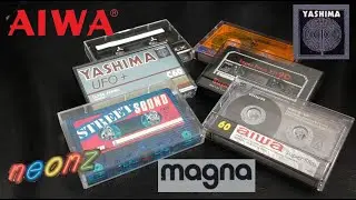 Strange Cassettes - Aiwa / Street Sound / Maxell Neonz / Yashima / Magna Type 1s