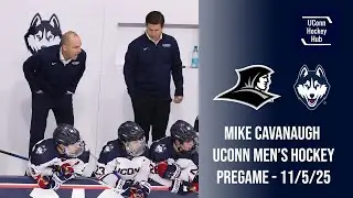 Майк Кавано: доступность мужской хоккейной команды UConn перед игрой (Провиденс) &mdash; 11/5/25