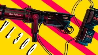 GODOX VL 300 + крепление Aputure Spotlight | Лучшие аккумуляторы с V-образным креплением для светодиодных видеосветильников