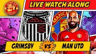 Grimsby Town VS Manchester United 2-2 LIVE WATCH ALONG EFL Cup