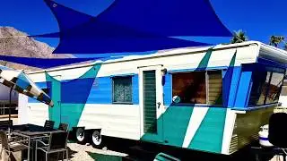 Blue Bertha - 1956 Ideal Vintage Trailer