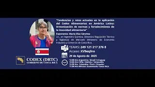 Tendencias y retos actuales en la aplicaci&oacute;n del Codex Alimentarius en Am&eacute;rica Latina.