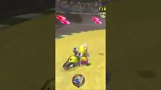 Wario Bike Mario Kart Wii Moment