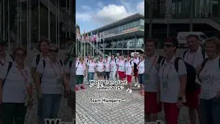Team Hungary at the World Transplant Games 2025 🇭🇺