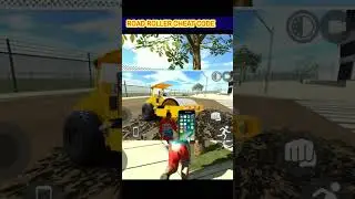 road roller cheat code in Indian bike driving 3D game #games