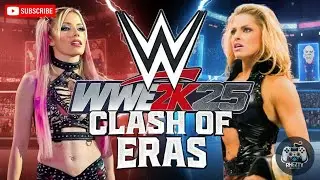 WWE 2K25 Clash of Eras | Alexa Bliss vs Trish Stratus (WWE Divas Championship)