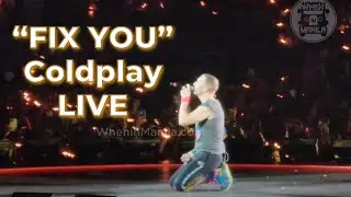 FIX YOU sang by Coldplay LIVE at the Music of the Spheres MOTS Concert in Manila Philippines
