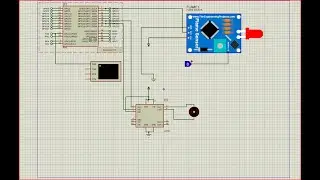 flame sensor with a dc motor /flame sensor in proteus with raspberry pi  #Proteus 8 Professional