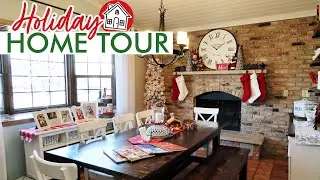 Christmas Home Tour 2020 🎄 || COZY RUSTIC COTTAGE + RED & WHITE DECOR