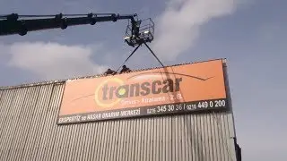 Cephe Vinil Germe Tabela | Işıksız Vinil Tabela Uygulaması | Cephe Reklam Panosu | [Reklam]