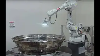 Large Aerospace Parts inspection with AI deep learning machine vision
