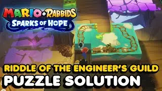 The Riddle Of The Engineer's Guild Puzzle Solution In Mario + Rabbids Sparks Of Hope